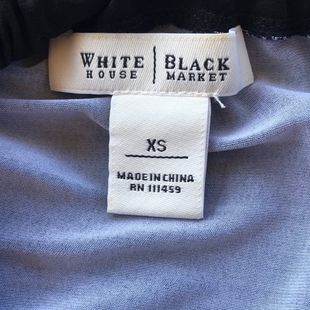 White House Black Market Sleeveless Top Sz XS - Picture 3 of 8